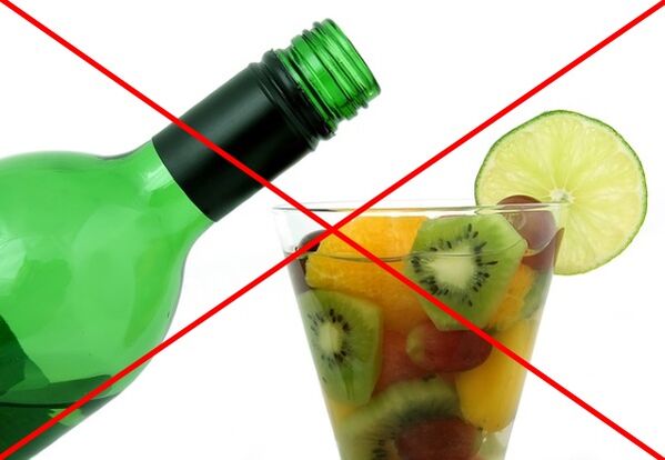 Non se recomenda o consumo de alcohol se está a unha dieta preguiceiro