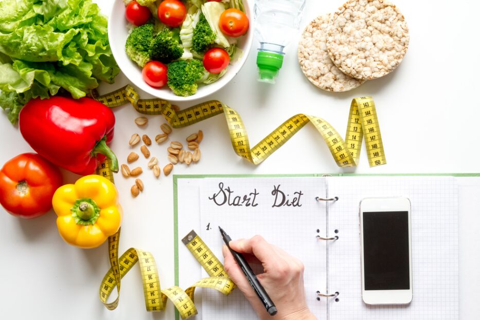 O comezo da dieta