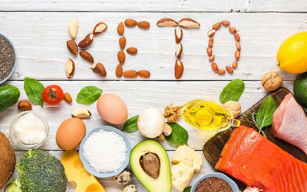 Alimentos de dieta cetogénica