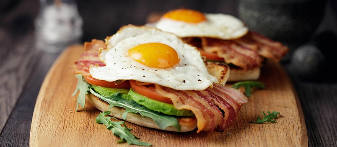 Menú de dieta ceto